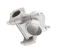 VBESTLIFE Pince de Support de Poignée de -Bordure, Support de Poignée de -Bordure en Aluminium de 26 Mm pour Tube de Débroussailleuse, Antirouille, Conception à Bord Lisse, Pince Robuste pour Outils