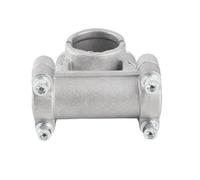 VBESTLIFE Pince de Support de Poignée de -Bordure, Support de Poignée de -Bordure en Aluminium de 26 Mm pour Tube de Débroussailleuse, Antirouille, Conception à Bord Lisse, Pince Robuste pour Outils