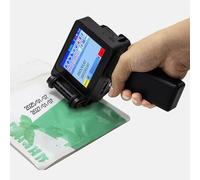 VBESTLIFE Pistolet D'imprimante à Jet d'encre Portable, avec écran Tactile HD LED 4,3 Pouces N6, sans Cartouche 12.7mm, pour L'impression de Codes à Barres QR