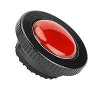 VBESTLIFE Plaque à dégagement Rapide en Alliage d'aluminium Mini.Plateau à dégagement Rapide Rond pour trépied Compact Action .(Rouge)