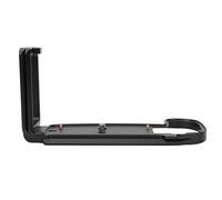 VBESTLIFE Plaque à dégagement Rapide en métal L, Support de caméra à Plaque QR-L en Forme de L pour appareils Photo sans Miroir pour -R (Noir)