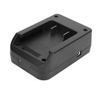 VBESTLIFE Plaque D'Adaptateur de Batterie D'outil électrique, USB C 100W avec Sortie CC D Tap, Adaptateur de Montage en V pour équipement D'éclairage de Photographie