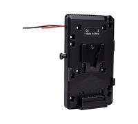 VBESTLIFE Plaque D'adaptateur de Batterie V Mount D Tap avec Sortie D Tap 50 W