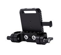 VBESTLIFE Plaque de Batterie à Montage en V avec Double Pince à Tige de 15 Mm, Plaque de Verrouillage en V pour Appareil Photo sans Miroir DSLR Ursa Mini Pro