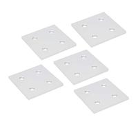 VBESTLIFE Plaque de Connexion Verticale à 4 Trous pour Extrusion d'aluminium, Panneau de Jonction anodisé Résistant à la Corrosion pour Cadre d'imprimante 3D (6060)