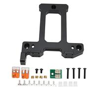 VBESTLIFE Plaque de Support de Lit Chaud pour Voron 0.1, Plaque de Support D'imprimante 3D à Assemblage Facile Usinée CNC en Métal avec Fente de et Trou