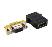 VBESTLIFE Plaque Murale avec Port VGA, Prise Blanche Simple avec Connecteurs Plaqués or pour Bureau de Cinéma Maison, VGA Femelle AV