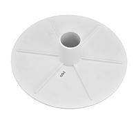VBESTLIFE Plaque sous Vide d'écumoire avec Fine pour Débris, Remplacement pour Piscine Hors Sol, Spa, Panier d'écumoire à Source Chaude, Accessoire de Filtre en Plastique de 8 Pouces
