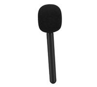 VBESTLIFE Poignée de Micro pour Microphone sans Fil, Poignée Portable avec éponge Antibruit, Convertisseur à Clipser pour Interview, Podcast, Diffusion, Diffusion en Direct en Extérieur