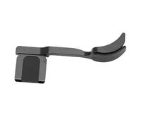 VBESTLIFE Poignée de Pouce de la Caméra, Alliage D'aluminium Usinage CNC Portable Léger Pratique Poignée de Pouce Accessoire pour Caméra Q3 (Black)