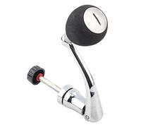 VBESTLIFE Poignée de Rechange pour Moulinet de Pêche, Boutons d'alimentation avec Bras à Bascule en Métal pour Abu 6500, Bouton Antidérapant Confortable en EVA, Kit de Réparation de Moulinet (4000