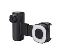 VBESTLIFE Poignée pour Appareil Photo de Téléphone avec Télécommande à | Lumière de Remplissage 3 Couleurs, Support de Trépied 1/4 Pouces, Zoom Réglable pour Selfie et Streaming Vidéo