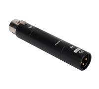 VBESTLIFE Préampli de Microphone Dynamique, Amplificateur de Micro en Ligne avec Gain de 28 DB pour l'enregistrement en Studio, la Diffusion, le Streaming en Direct, Amplificateur Actif XLR (BLACK)