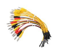 VBESTLIFE Prise de Contrôle de Cavalier OBD 20 Broches, Câble de Démarrage Universel avec Fils à Code Couleur pour Outil de Diagnostic de Véhicule, Contrôle de Transmission Fluide pour la Réparation
