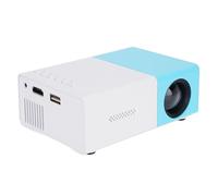 VBESTLIFE Projecteur Intelligent, Mini Projecteur Portable Full HD 1080p, Compatible avec Smartphone, TV, Ordinateur Portable, pour Home Cinéma, Camping en Plein Air