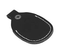 VBESTLIFE Protecteurs de Pointe de Membre d'arc Classique, Protecteur de Pointe d'arc de Tir à l'arc avec Bouton-Pression, pour Arc Long Classique, Coussinet de Pied en Cuir Double Face, (Black)