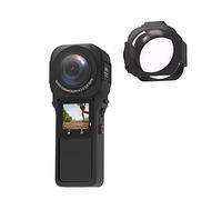 VBESTLIFE Protège-Objectif, pour One RS, pour Insta360, Couvercle de Protection D'objectif de Caméra PC, Haute Transmission de la Lumière, Couvercle de Protection D'objectif de Caméra