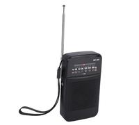 VBESTLIFE Radio Compacte Portative AM FM, Rechargeable avec Prise Casque 3,5 Mm, Haut-Parleur, Antenne Longue de 13 Pouces, Batterie 800 MAh, pour la Maison et L'extérieur