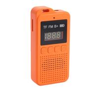 VBESTLIFE Radio Portable Rechargeable avec écran LCD, Bluetooth 5.0 FM pour Personnes âgées, Utilisation Intérieure et Extérieure