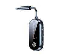 VBESTLIFE Récepteur émetteur Bluetooth 5.4, Double Adaptateur d'avion 3,5 Mm, Adaptateur Bluetooth sans Fil pour TV, PC, Voiture, Stéréo, Prise en Charge de 2 écouteurs