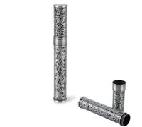 VBESTLIFE Récipient à Tube Métallique, Conception Rétro, Porte-Tube de Rangement à L'épreuve du Tube de Rangement (Silver)