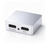 VBESTLIFE Répartiteur de Puissance USB C, Séparateur de Signal d'alimentation USB 2.0 de Type C en Alliage D'aluminium avec Indicateur, pour Systèmes de Contrôle Industriels RasPi,