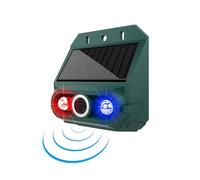 VBESTLIFE Répulsif Solaire pour Animaux, Répulsif Imperméable pour Raton Laveur, Renard, Cerf, Mouffette, écureuil, avec LED Clignotante et Capteur de Mouvement, Alarme 120 DB (1 paquet)