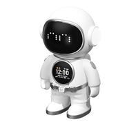 VBESTLIFE Robot Intelligent doté d'une Intelligence Artificielle, Compagnon éducatif Interactif avec Wi-FI, Haut-Parleur Bluetooth, Contrôle par Application, Expressions Faciales LED et