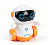 VBESTLIFE Robot Suiveur de Ligne, Jouet Robot Interactif avec Effets Sonores et Apparence de Dessin animé, pour Les Garçons et Les Filles, afin de Favoriser la Pensée Logique et la