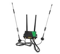 VBESTLIFE Routeur WiFi de Carte SIM CPE CPE Industrielle de Grade 4g, Routeur sans Fil 2,4g Prise en Charge 32 Utilisateurs WiFi, avec 4 Antennes, RJ45 X2 (Prise UE)