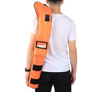 VBESTLIFE Sac de Club de Golf, Sac de Club de Golf Pliable Doux Portable en Nylon Imperméable pour Enfants pour L'entraînement en Plein Air (Orange)