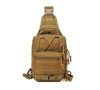 VBESTLIFE Sac de Poitrine de Pêche en Plein Air pour Hommes, Gilet de Course Léger avec épaule Réglable, Sac de Poitrine EDC pour la Randonnée, Le Cyclisme (20L)