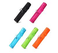 VBESTLIFE Sac de Tapis de Yoga, Sac de Yoga Multifonctionnel étanche Transporteur de Tapis de Yoga Multicolore Sac de Sport en Plein Air pour Femmes Hommes (Black)