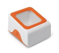 VBESTLIFE Scanner de Codes-Barres de Bureau, Lecteur de Codes-Barres QR Filaire USB, Détection d'image de 1D 2D avec Invite Vocale pour Entrepôt, supermarché