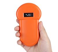 VBESTLIFE Scanner de Microchip pour Animaux de Compagnie - 134.2 KHz Lecteur D'identification Animale à Main avec Affichage LCD et Charge USB, Compatible pour Les Chiens, Les Chats, Les