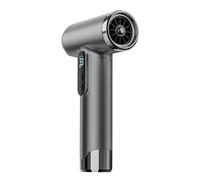 VBESTLIFE Sèche-cheveux sans Fil, 100000 Tr/Min sans Balais de Brosse Séchage Rapide, Réglages de Chaleur à 3 Vitesses, 8 Heures D'utilisation, Charge Rapide de Type C, pour Voyages à (GREY)