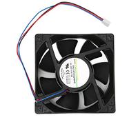 VBESTLIFE SHLAFB1224SHE Ventilateur de Refroidissement CPU, 120mm 24V 1300RPM 3Pin Connecteur Ventilateur de Boîtier D'ordinateur pour Châssis D'ordinateur, Foreurs Miniers, CPU