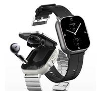 VBESTLIFE Smart Watch avec écouteurs, 2 sur 1 Bluetooth SMARTWATCH, 2,01 "HD SCRANT SMARTWATCH pour Les Hommes, Tracker de Fitness Sports Smart Watch