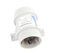 VBESTLIFE Souffleur en Ligne, Souffleur d'air de Cale Marin Silencieux de 3 Pouces 12V pour Bateau, Yacht, Camping-Car avec Débit d'air élevé, Fonctionnement Silencieux, Conception Compacte pour la