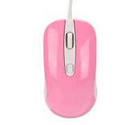 VBESTLIFE Souris de Jeu Filaire, Souris Filaire USB de Jeu Rétroéclairée RVB Réglable 3500 DPI, 4 Boutons, Design Ergonomique, Plug and Play, pour Les Filles de Bureau de Jeu (Rose)