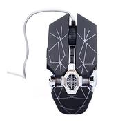 VBESTLIFE Souris de Jeu Mécanique, Souris de Joueur Optique RVB Filaire avec Contrôle Précis, Réponse Rapide, Conception Ergonomique, pour Ordinateur PC de Jeu