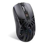 VBESTLIFE Souris de Jeu sans Fil, Souris LéGère, 1200-10000 DPI, Tri-Mode 2,4 G / Bt5.3 / Câblable et Rechargeable RVB Macro de Souris Programmable (Black)