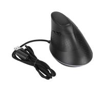 VBESTLIFE Souris Ergonomique avec Souris Verticale Filaire 7 DPI Réglables, éclairage RVB, 7 Boutons pour PC, Ordinateur de Bureau, Ordinateur Portable, Noire, Souris USB pour, pour