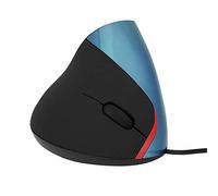 VBESTLIFE Souris Filaire Verticale USB 3200 DPI, Souris de Jeu Repose-Poignet Ergonomique, Convient au Jeu, à la Maison, au Bureau, à la Barre réseau, etc. (Bleu)