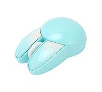 VBESTLIFE Souris Lapin, Souris Silencieuse sans Fil 2,4 GHz avec Récepteur USB, Souris Optique 1600 DPI au Design Lapin Mignon pour Ordinateur Portable, PC, Ordinateur (Bleu)