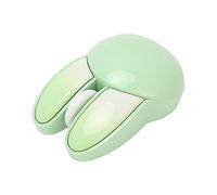 VBESTLIFE Souris Lapin, Souris Silencieuse sans Fil 2,4 GHz avec Récepteur USB, Souris Optique 1600 DPI au Design Lapin Mignon pour Ordinateur Portable, PC, Ordinateur (Vert Matcha)
