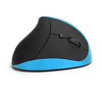 VBESTLIFE Souris Optique sans Fil, Souris Verticale Portable, Pratique, Pratique pour Le Bureau, Les Jeux, l'ordinateur et la Maison (Bleu Ciel)