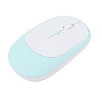 VBESTLIFE Souris sans Fil, 2,4 G et Bluetooth Mode à Double Mode Souris D'ordinateur Silencieuse avec Récepteur, 800-1600 DPI Réglable (Green)