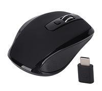 VBESTLIFE Souris sans Fil de Type C, Souris sans Fil USB C 2.4G Silencieuse Ergonomique avec 3 Niveaux de DPI, Souris sans Fil à 6 Boutons pour PC, Ordinateur