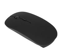 VBESTLIFE Souris sans Fil, Souris de Bureau sans Fil Ultra-Mince et Muette 2,4 GHz et Bluetooth 5.0 1000-1600 DPI Souris de Suivi Optique Haute Sensibilité pour Ordinateur Portable(Noir Mat)